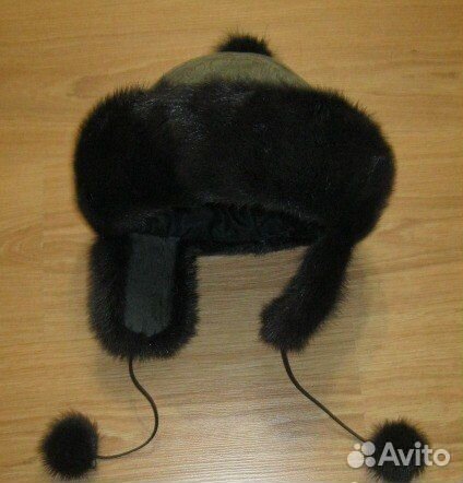 Шапка с ушами зимняя женская Боярыня