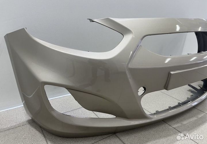 Бампер на hyundai solaris