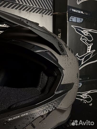 Шлем снегоходный 509 Tactical 2.0 Black Ops