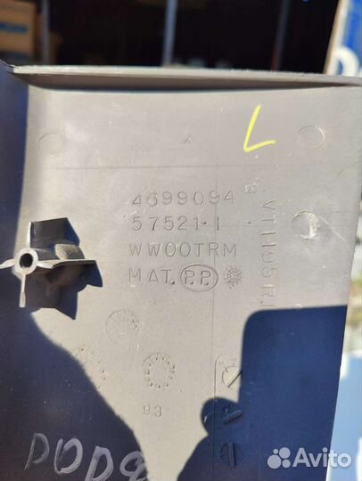 Накладка порога dodge intrepid