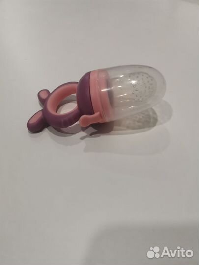 Ниблер с соской с сеточкой для первого прикорма