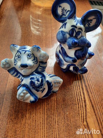 Фигурки Гжель