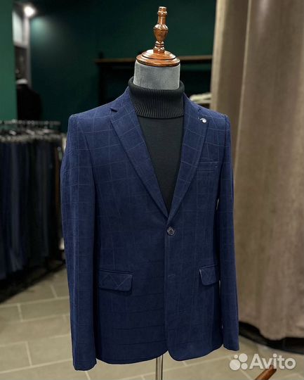 Твидовый пиджак мужской