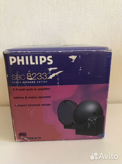 Динамики philips SBC 8233