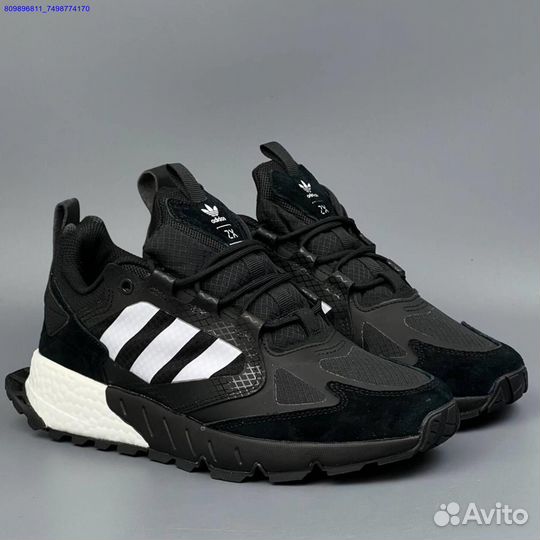 Кроссовки Adidas ZX 1000 Black (Арт.45171)