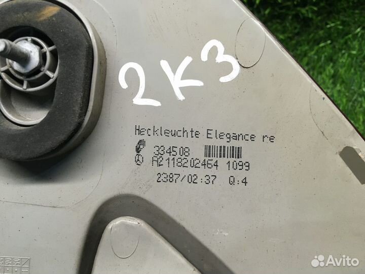 Фонарь задний правый мерседес W211 Рест