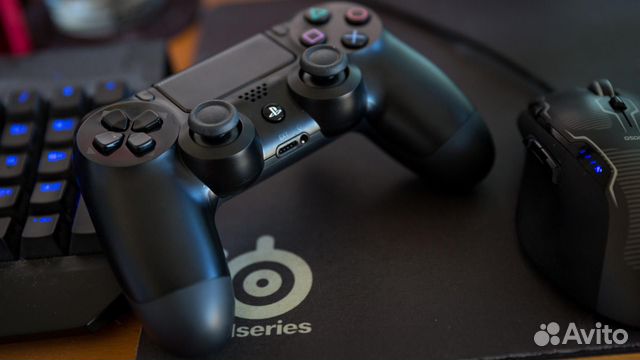 Геймпад (Джойстик) Dualshock для PS4 Ver.2 чёрный