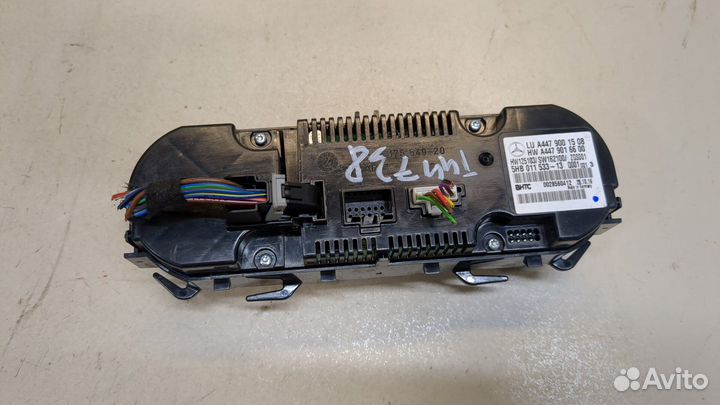 Переключатель отопителя Mercedes Vito W447 2014, 2016