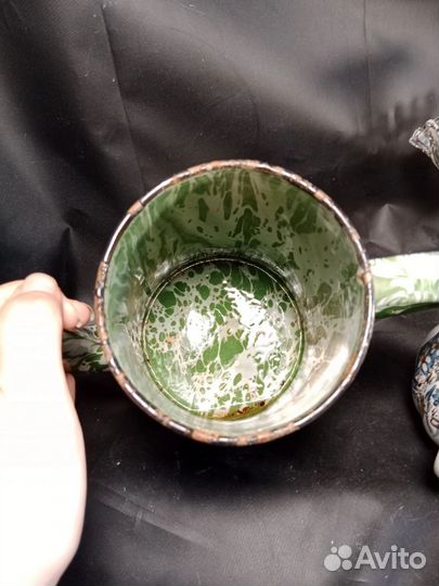 Кофейник эмалированный СССР