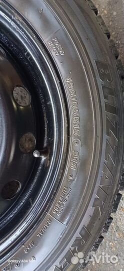 Зимние шины Bridgestone Blizzak 195/65 r15