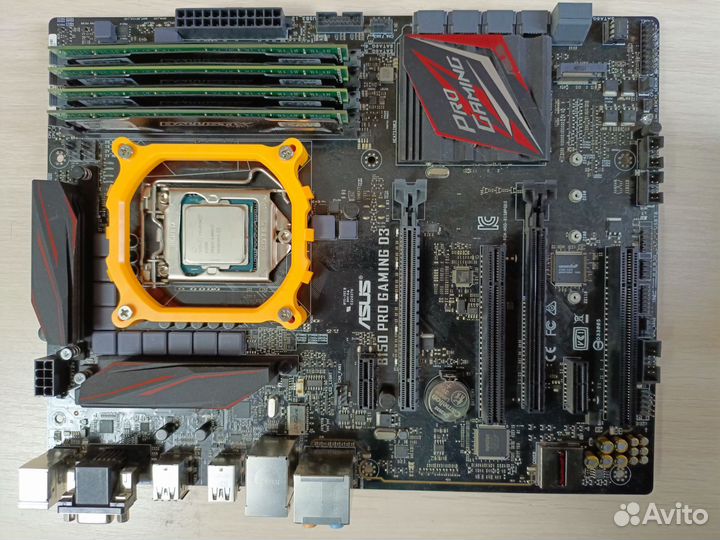Asus b150 pro gaming d3 + celeron g3900