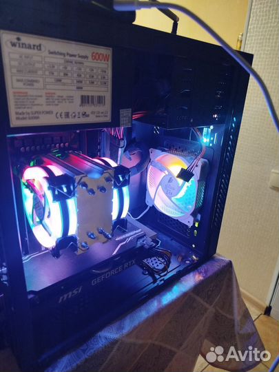 Игровой пе rtx 2060 super 8gb