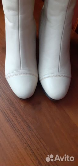 Сапоги кожаные