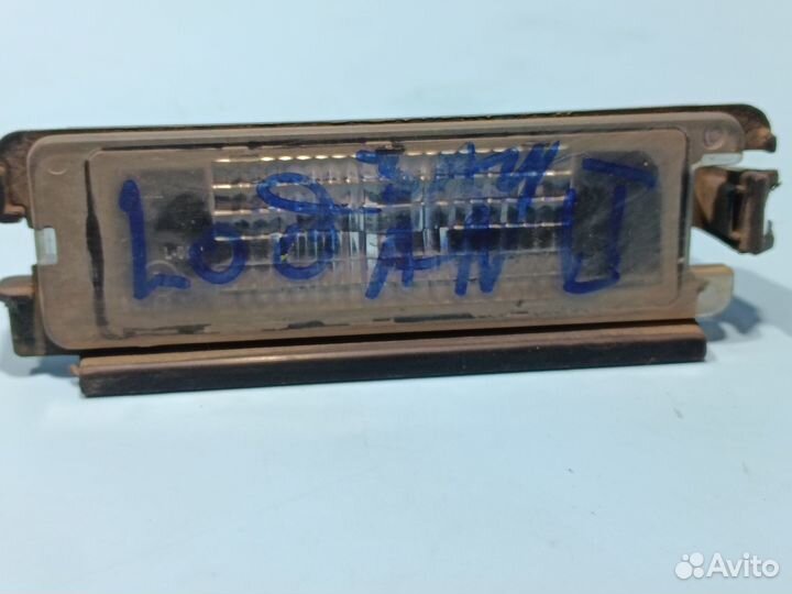 Подсветка номера для Renault Logan