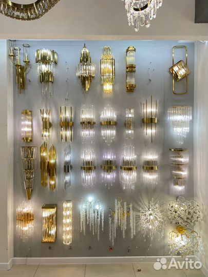 Люстра настенный бра