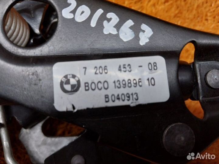 Замок капота левый Bmw 7-Series F01 N55B30A 2013