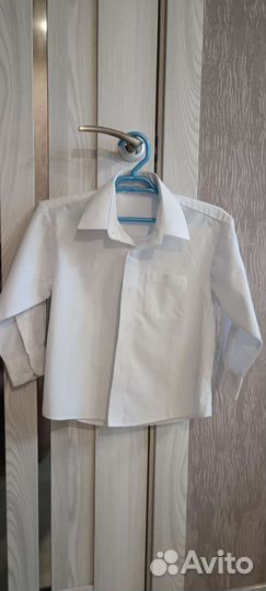 Рубашка белая для школьника
