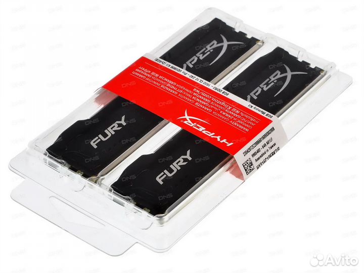 Kingston HyperX fury 8 гб