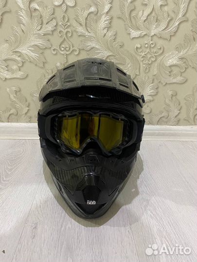 Мото шлем carbon fiber 509