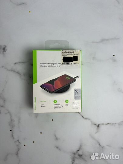 Беспроводное зарядное устройство belkin черный