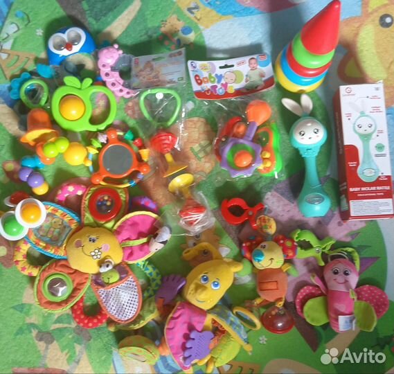 Игрушки пакетом от 0