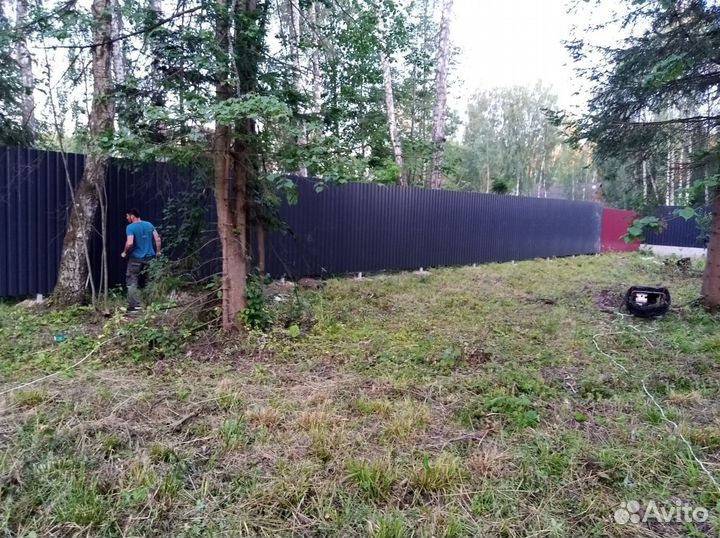 Забор под ключ