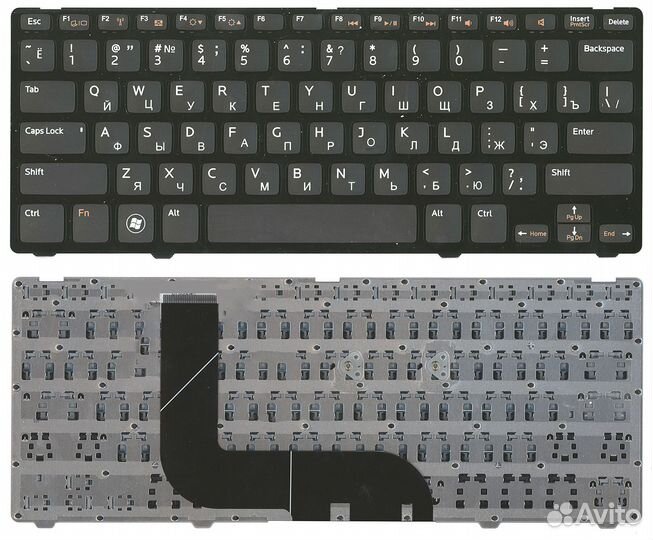 Клавиатура Dell Inspiron 14z 5423 13Z 5323 черная