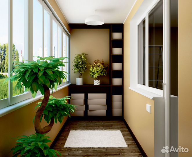 Остекление балконов и лоджий/ Пластиковые окна