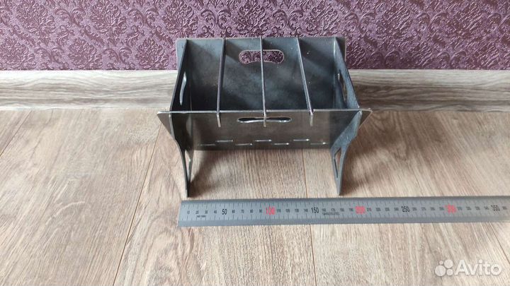 Мини мангал, щепочница. Разборная