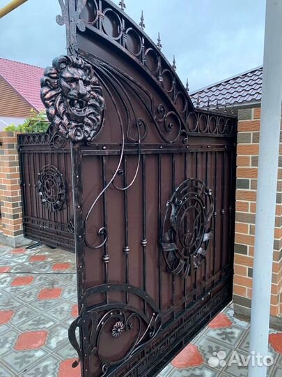 Кованые ворота