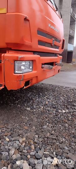 Передний бампер на камаз 65115