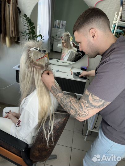 Обучение наращивнию волос