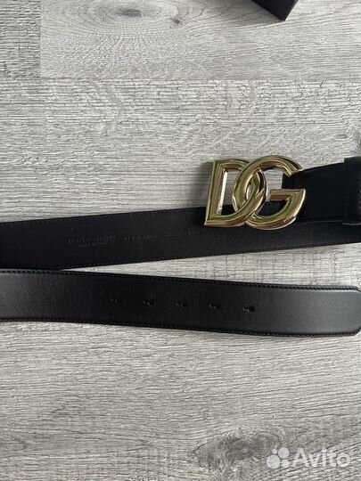 Ремень женский Dolce&Gabbana кожаный италия