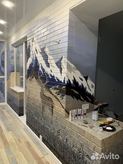 Роспись стен