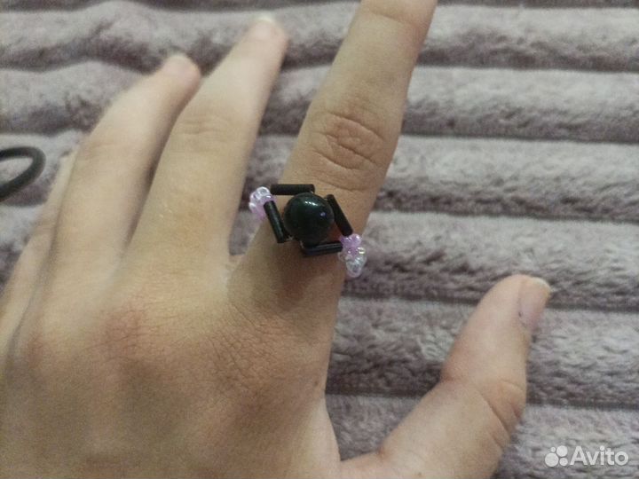 Кольца из бисера