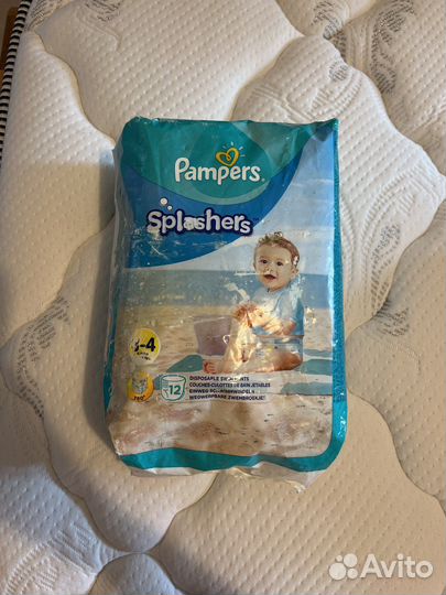 Подгузники для плавания Pampers splashers