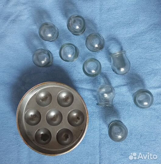 Медицинские банки стеклянные СССР