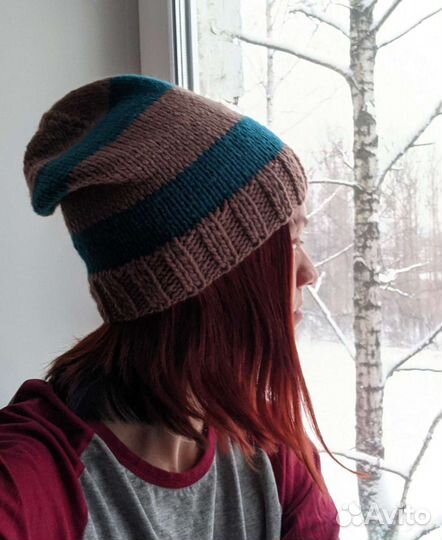 Шапка вязаная новая