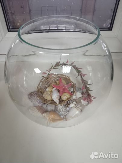 Аквариум круглый