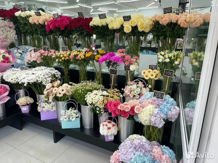 Просторный салон цветов с прибылью 150 т.р