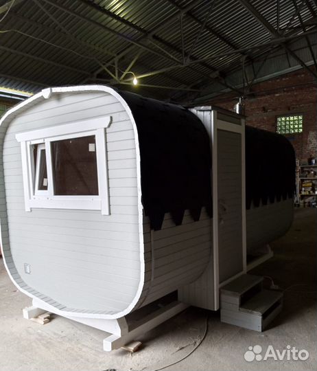 Мобильная квадро баня