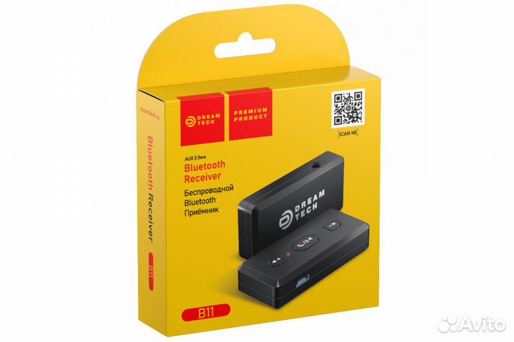 Bluetooth адаптер (ресивер) AUX Dream B11