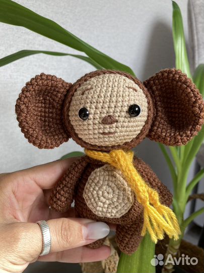 Вязаные игрушки чебурашка