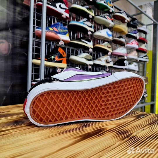 Кеды Vans Knu Skool Black Purple