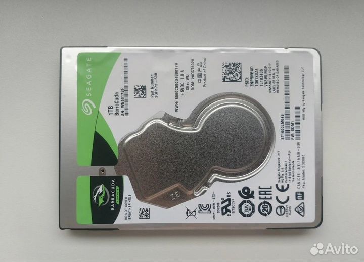 Жесткий диск Seagate Barracuda Pro 1Тб ST1000LM049