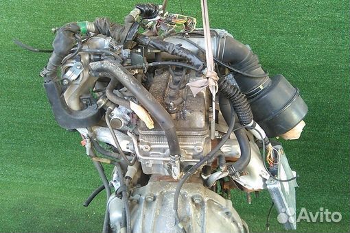 Двигатель в сборе двс toyota crown GS131 1G-FE 199