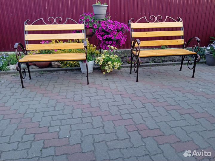Лавочка садовая