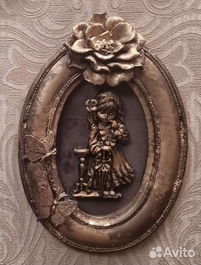 Панно винтажная картина