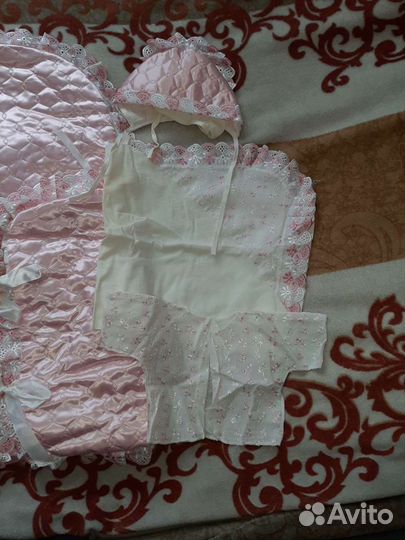 Конверт на выписку для девочки весна