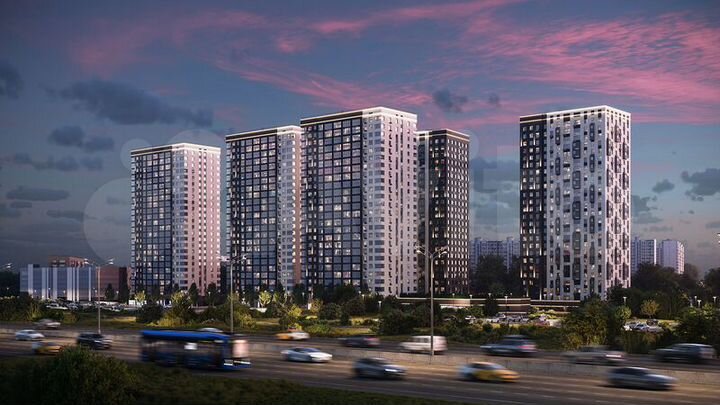 Квартира-студия, 29,9 м², 23/25 эт.